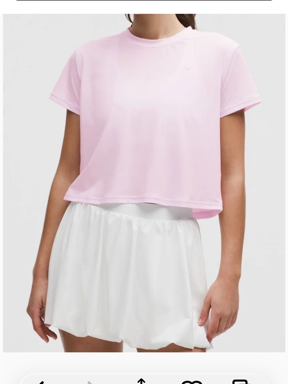 Lululemon Ultralight Waist-Length T-Shirt